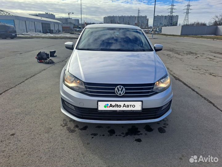 Volkswagen Polo 1.6 AT, 2016, 161 800 км