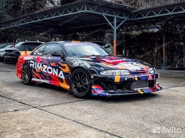 Литые диски R18 на Nissan Silvia S14. Новые диски