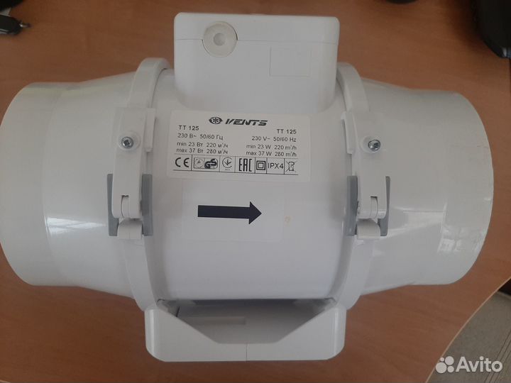 Канальный вентилятор Vents TT 125