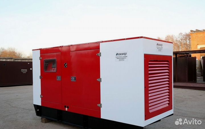 Дизельный генератор 200 кВт В шумозащитном кожухе