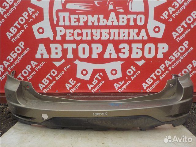Бампер задний Subaru Forester S12 2008-2012