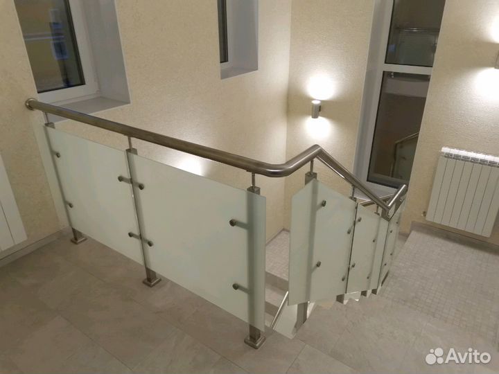 Перила из нержавейки. Ограждения. Лестницы.Навесы