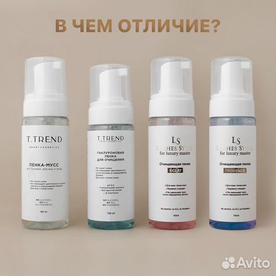 Пенки Lashes Style и Ttrend