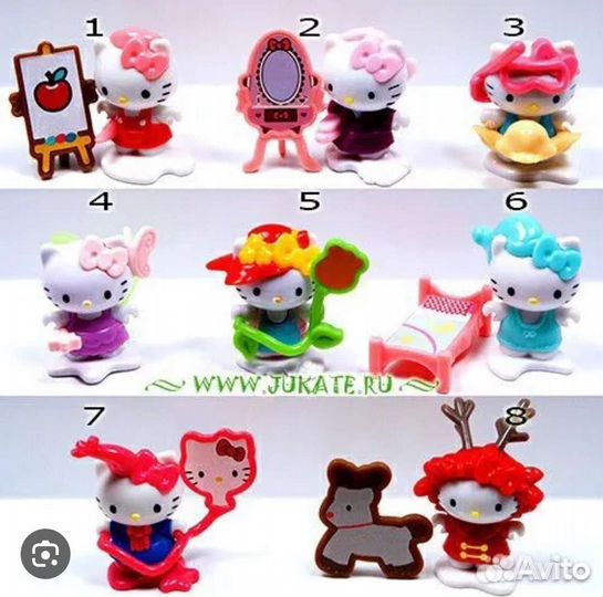 Киндер серия Hello Kitty хеллоу Китти