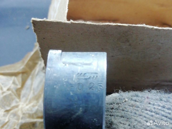 Комплект шатунных вкладышей заз 968,луаз. 0.25