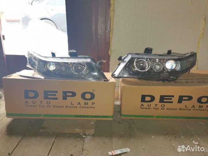Фара на honda accord 7