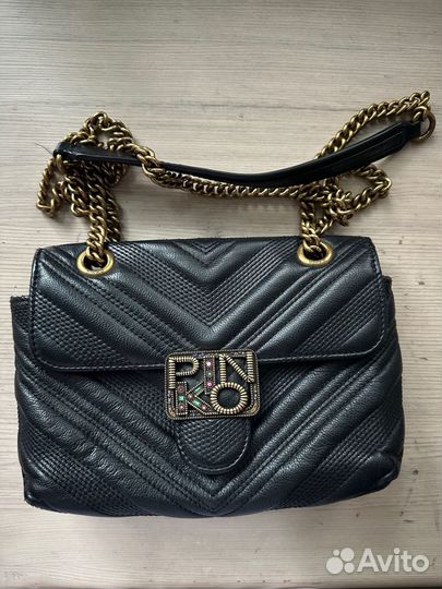 Сумка pinko натуральная кожа