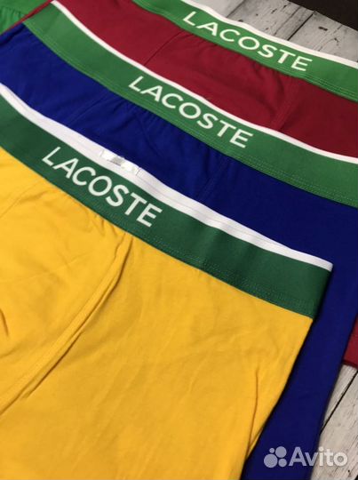 Трусы мужские боксеры lacoste