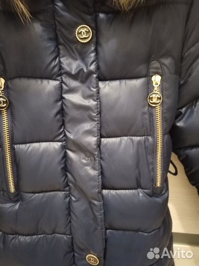 Продам зимнюю удлинённую курту для девочки