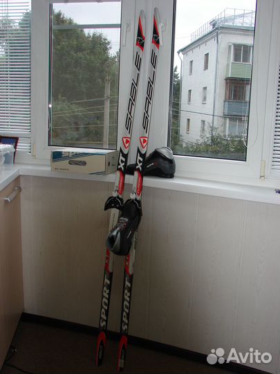 Лыжи беговые (лыжи палки ботинки)