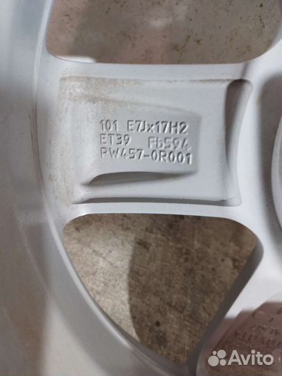 Литые диски R17 Toyota RAV4
