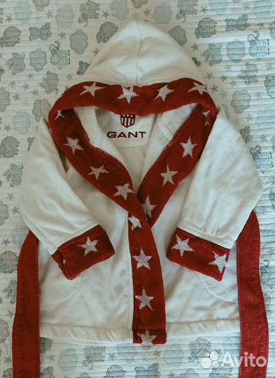 Халат банный Gant, размер 92-98