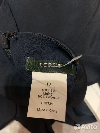 Платье шёлковое J.Crew