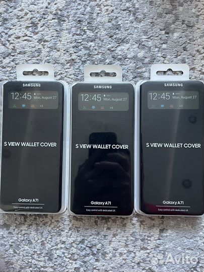 Чехол Samsung S view cover A51, A71, S10 lite