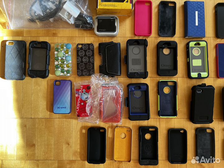 Большая коллекция аксессуаров iPhone SE, 5s, 5, 4s
