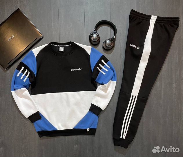 Спортивный костюм Adidas без флиса