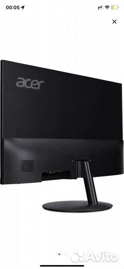 Новый монитор Acer 23,8 FullHD 100GHz IPS