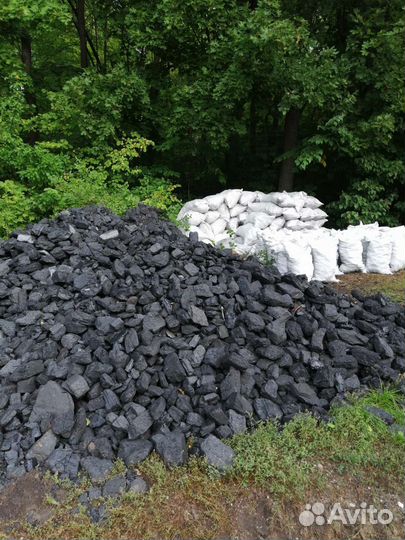 Уголь каменный в мешках