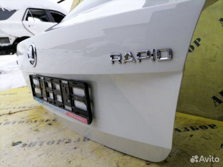 Крышка (дверь) багажника Skoda Rapid 2013-2020 1.6