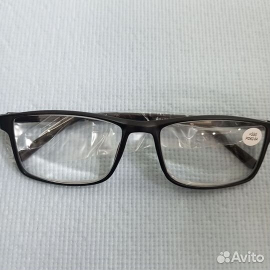 Очки мужские с диоптриями +5.5(62-64) новые