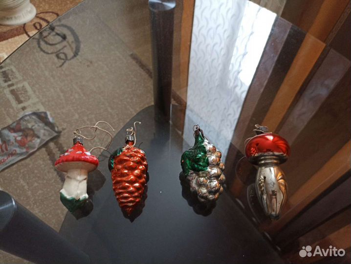 Елочные игрушки СССР