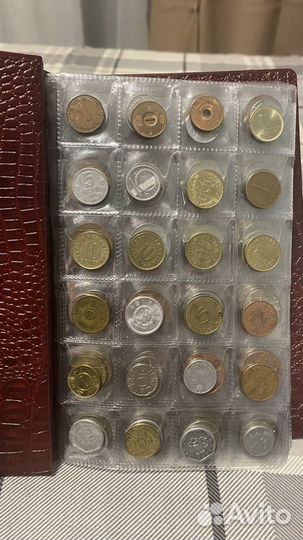 Иностранные монеты 192шт