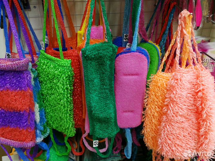 Мочалки полипропиленовые