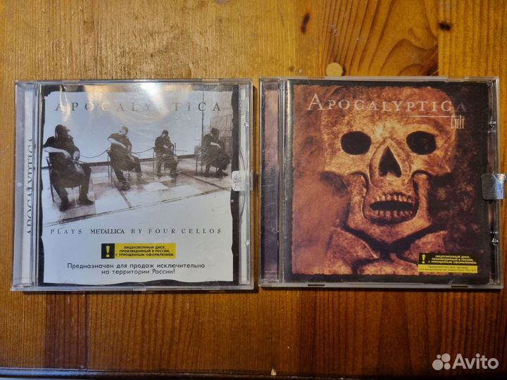 Cd компакт диски Apocalyptica