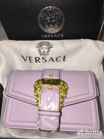 Сумка versace розовая