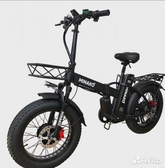 Электровелосипед Minako F10 Dual полный привод