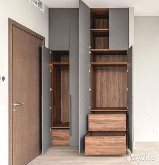 Шкафы распашные на заказ от производителя