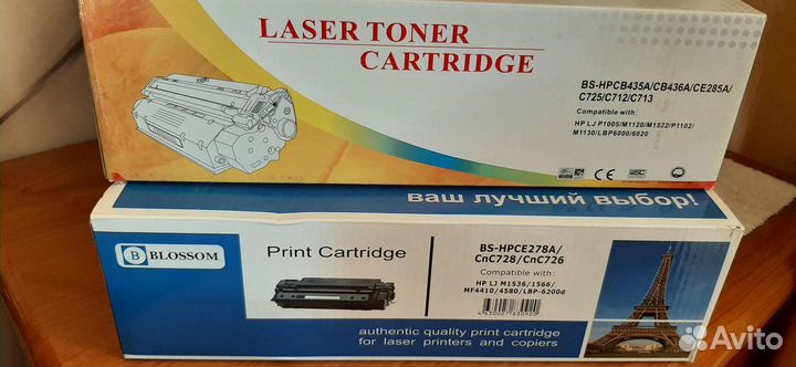 Картридж для принтера hp, canon