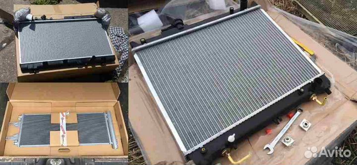Радиатор chery QQ, chery QQ 04, daewoo matiz, daew