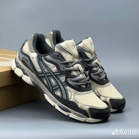 Asics Gel NYC oatmeal obsidian grey