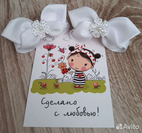 Бантики ручной работы