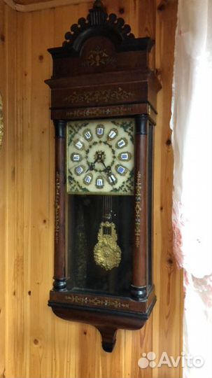 Часы настенные. 1855г. Vincenti et cie. Клеймо