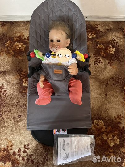 Шезлонг детский luxmom