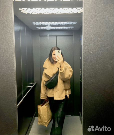 Дубленка авиатор over