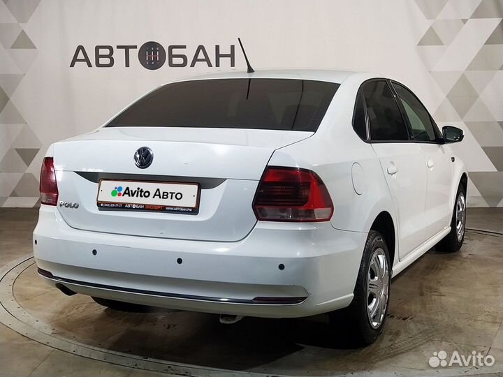 Volkswagen Polo 1.6 МТ, 2016, 121 000 км