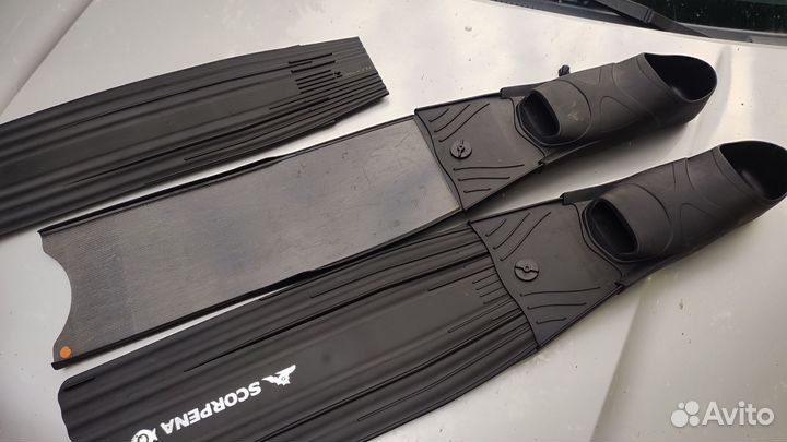 Лопасти leaderfins для ласт scorpena Q