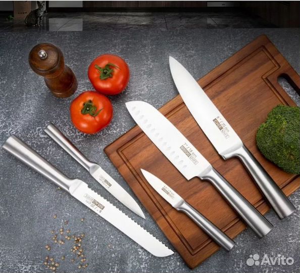 Набор кухонных ножей 5 штук