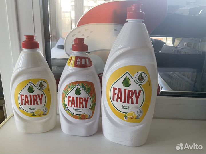 Моющее средство для посуды fairy