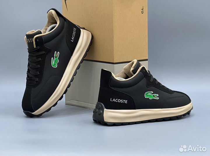 Кроссовки зимние lacoste