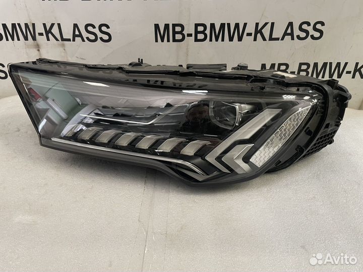 Audi Q7 4M Full LED matrix 2022 фара левая