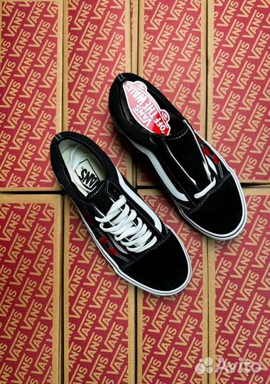 Кеды Vans old skool Roses