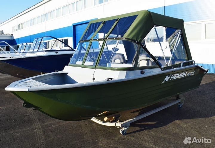 Новая моторная лодка Неман 450 DC New