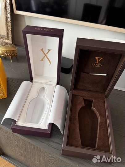 Коробки от дорогого парфюма