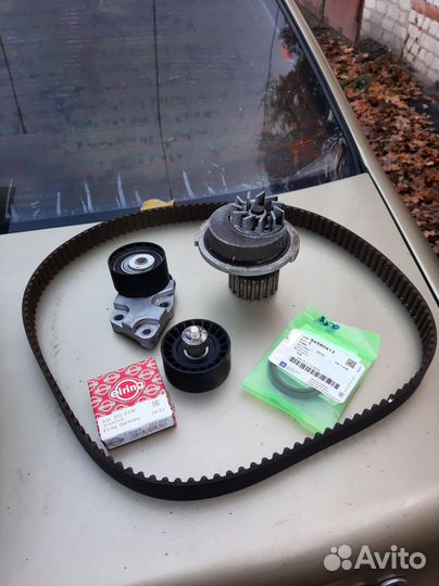 Daewoo nexia ремень грм и помпа