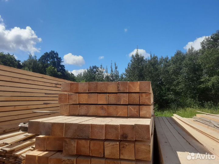 Брус обрезной 150х150х6 сорт А