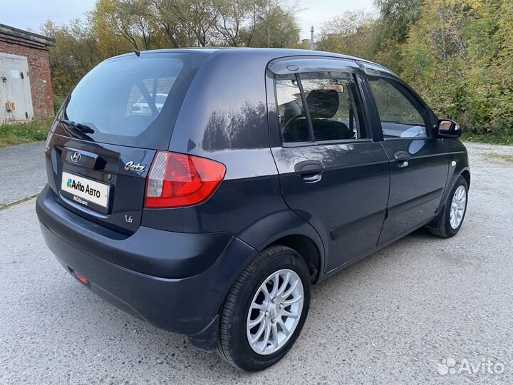 Hyundai Getz 1.6 МТ, 2008, 220 000 км